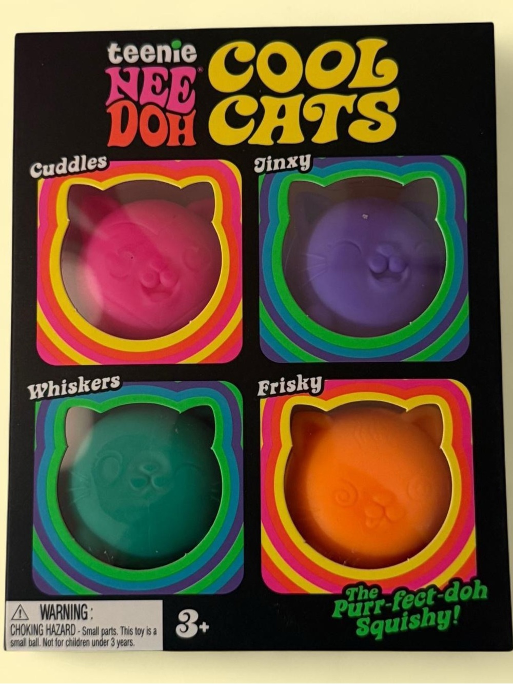 NeeDoh (Schylling) Cool Cats *Rare*